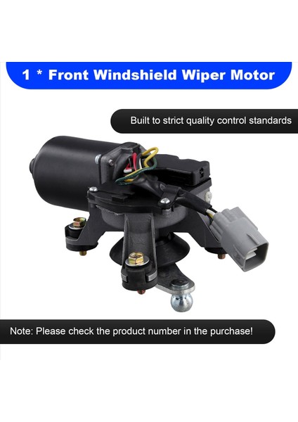 Rhd Ön Ön Cam Silecek Motoru Toyota Land Cruiser Için Assy 1990-2006 85110-60180 8511060180 (Yurt Dışından) indirimleri