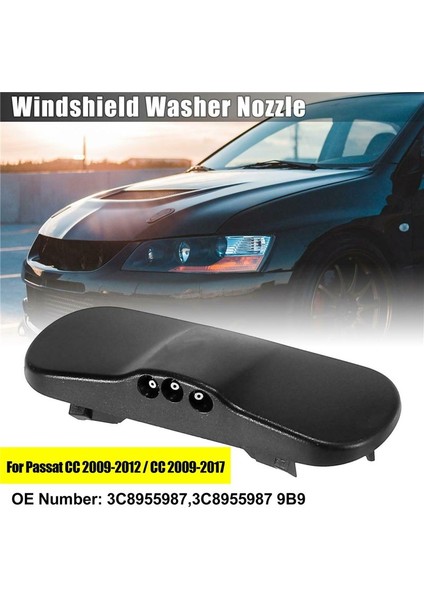 Yeni Sol Yan Ön Cam Ön Cam Yıkayıcı Nozul 3C8955987 -Vw Passat cc 2009-2012 / cc 2009-2017 (Yurt Dışından) fiyatları