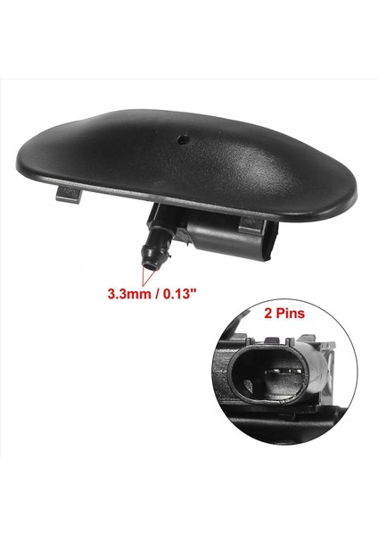 4x L &amp R Ön Cam Yıkayıcı Nozul Sprey Jet 4G895987A / 4G895988A -Audi A7 4g 2011-2017 Isıtılmış (Yurt Dışından) fiyatları