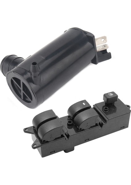 1 Adet Araba Pencere Sürücü Tarafı Ana Anahtar Lhd &amp 1 Adet Ön Cam Yıkama Pompası Yeni (Yurt Dışından) fiyatları