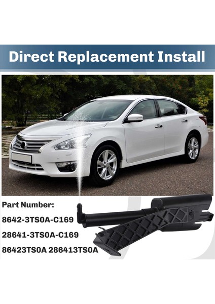 1paır Ön Far Yıkayıcı Nozul Jet 8642-3TS0A 28641-3TS0A Nissan Teana Için 2013-2015 Araba Far Püskürtücü Jet (Yurt Dışından) fırsatları