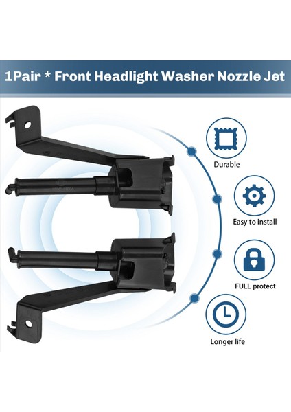 1paır Ön Far Yıkayıcı Nozul Jet 8642-3TS0A 28641-3TS0A Nissan Teana Için 2013-2015 Araba Far Püskürtücü Jet (Yurt Dışından) indirimleri