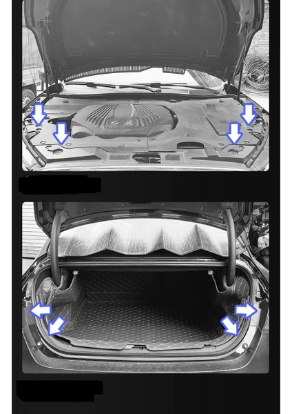 Oto Koruyucu 10 Lu Ped - Araç Kapı - Bagaj - Kaput Şok Darbe ve Ses Emici Contalar modelleri