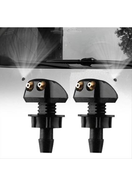 Araba Ön Ön Cam Evrensel Yıkayıcı Silecek Su Sprey Nozul Takas ile (Yurt Dışından) modelleri