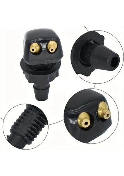 Araba Ön Ön Cam Evrensel Yıkayıcı Silecek Su Sprey Nozul Takas ile (Yurt Dışından) fırsatları