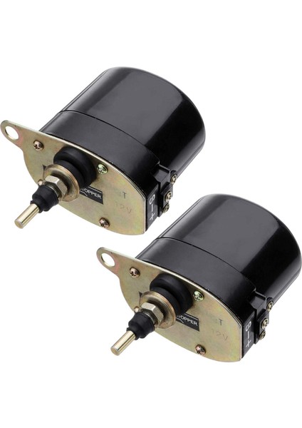 Jeep Için 2x 12V Araba Ön Cam Silecek Motoru Willys Tractor Rsm 868 7731000001 01287358 0390506510 (Yurt Dışından)