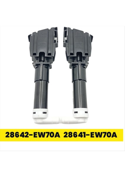 1paır Ön Far Yıkayıcı Nozul Jet 28642-E-E-70A 28641-E-E-E-E-70A Nissan Sentra 2006-2009 Far Püskürtücü Jet Assy (Yurt Dışından) modelleri