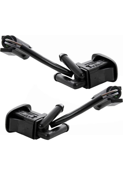 1 Çift -Bmw E39 5 Serisi 1997-2003 525I 528I 530I 540I M5 Ön Cam Yıkayıcı Nozul Isıtmalı Çift Giriş Squirter Jet (Yurt Dışından) modelleri