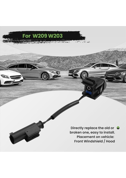 Sol Veya Sağ Ön Cam Yıkayıcı Püskürtücü Nozul Jet 2308600347 Mercedes -Benz C E Sl Slk -Sınıfı W203 W211 R230 R171 (Yurt Dışından) modelleri