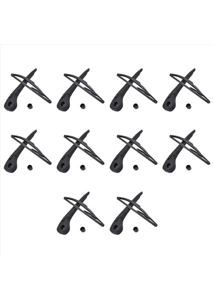 Renault Scenic 2 / Grand Scenic Mk 2 Ön Cam 2003 - 2009 Için 10X Arka Silecek Bıçağı ve Kol Seti Kiti (Yurt Dışından)