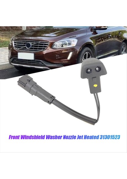 Sol Ön Ön Cam Ön Cam Yıkama Nozul Jeti Isıtmalı 31301523 Volvo XC60 S60 V60 XC70 V70 S80 2008-2016 (Yurt Dışından) fırsatları