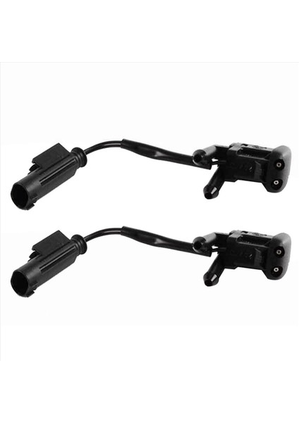 2 Bmw E39 Için Çift 5 Serisi 1997-2003 525I 528I 530I 540I M5 Ön Cam Yıkayıcı Nozul Isıtmalı Çift Giriş Squirter Jet (Yurt Dışından) modelleri