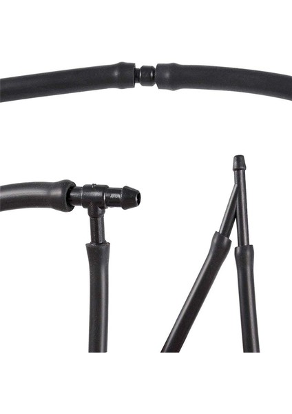 Evrensel 2m Ön Cam Yıkayıcı Nozul Hortum Tüp Boru Konektörlü T Ön Cam Far Pompası Için Düz (Yurt Dışından) fırsatları