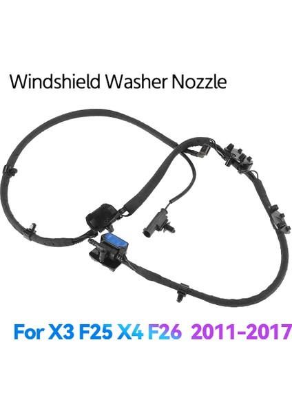 Yeni Ön Ön Cam Nozul Zinciri Yıkayıcı Püskürtücü Jet Sistemi 61667213281 61667289921 -Bmw X3 F25 X4 F26 2011-2017 (Yurt Dışından) fırsatları