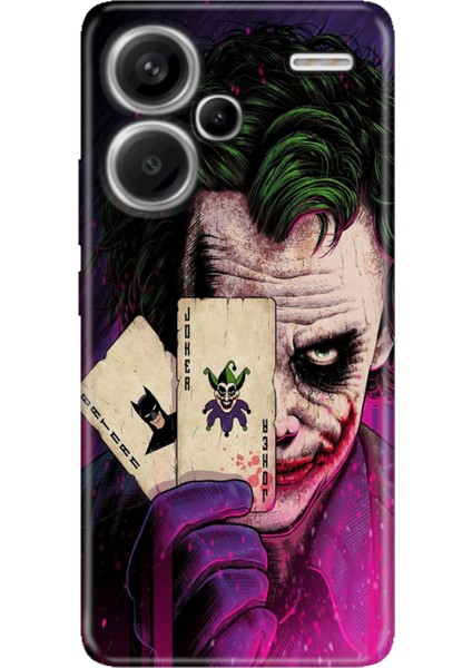 Xiaomi Redmi Note 13 Pro Plus 5g Kılıf Desenli Baskılı Tpu Rubber Kapak Joker-Retro