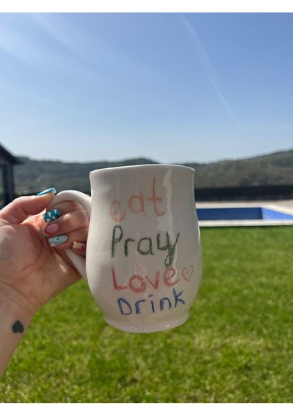 Siz Hayaledin Biz Yazalım Kupalarımız 500ML Büyük Kupa Yazılı Model fırsatları