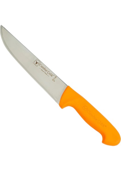 Eco Lounge Sürmene Cumhur Çelik 61140 Kasap Kurban Bıçağı, 20 Cm, Kaymaz Sap