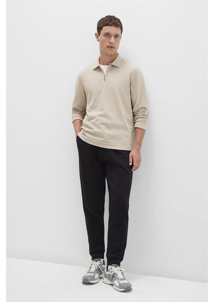 Pamuklu Normal Bel Slim Fit Jogger Eşofman Altı Erkek Eşofman Altı 066980 fiyatları