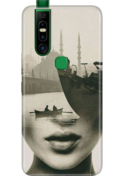 Infinix S5 Pro Kılıf Desenli Baskılı Tpu Rubber Kapak Istanbul