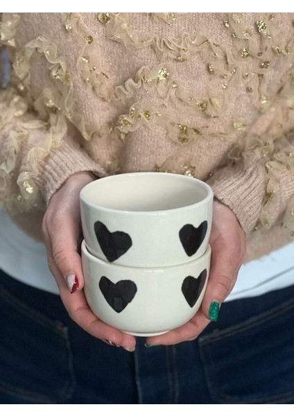 2 Adet Siyah Kalpli Çerezlik Kase fiyatları