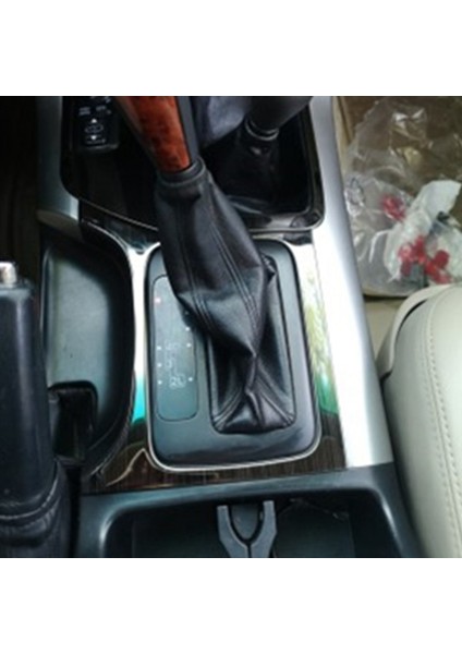 Toyota Land Cruiser Prado 120 2003-2009 Paslanmaz Çelik Aksesuarlar Için Vardiya Paneli (Yurt Dışından) modelleri