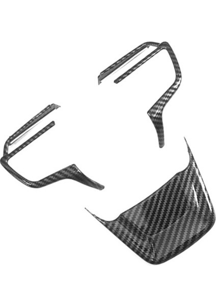 3pcs Karbon Fiber Renk Direksiyon Simidi Kapağı Trim Toyota Highlander Için Uygun 2020 2021 2022 Sienna 2021-2022 (Yurt Dışından) fırsatları