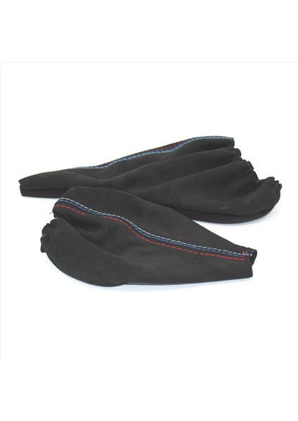 2x Araba Dişli Vites Yakaları Manuel El Freni Gaiter Önyükleme Kapağı Bmw- 3 Serisi E36 E36 E30 E34 M3 Z3 Siyah Süet Deri (Yurt Dışından) fiyatları