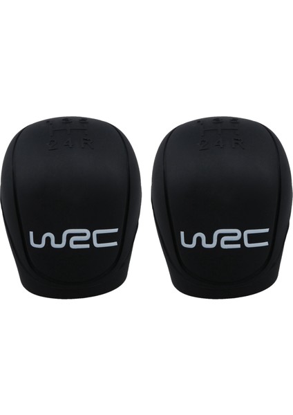 2x Araba Stili Evrensel Handbrake Tutarlı Dayanıklı Araba Iç Dişli Vardiya Yakaları Silikon Dişli Kafa Vites Düğmesi Kapak (Yurt Dışından)