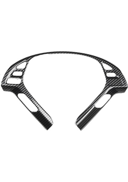 Araç Direksiyon Simidi Paneli Dekorasyon Kapağı Infiniti Için Kalıp Kalıp Çıkartması G37 G25 Q40 EX35 2010-2013 Abs Karbon Fiber (Yurt Dışından)