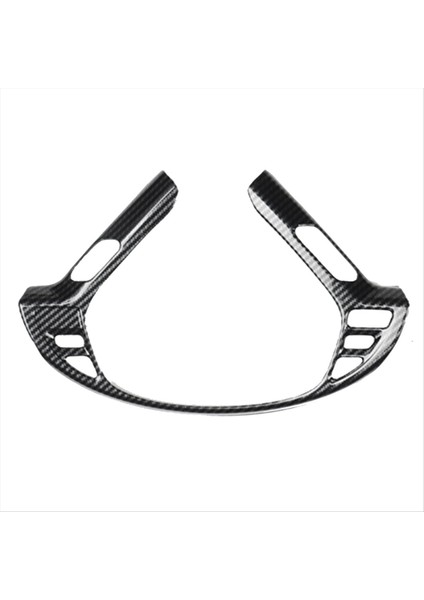 Araç Direksiyon Simidi Paneli Dekorasyon Kapağı Infiniti Için Kalıp Kalıp Çıkartması G37 G25 Q40 EX35 2010-2013 Abs Karbon Fiber (Yurt Dışından) modelleri