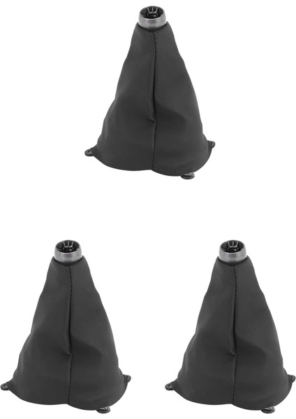 Honda Civic Sı 2006 2007 2008 2009 2011 Için 3x Araba Manuel Deri Dişli Vites Değiştirme Tozu Botu (Yurt Dışından)