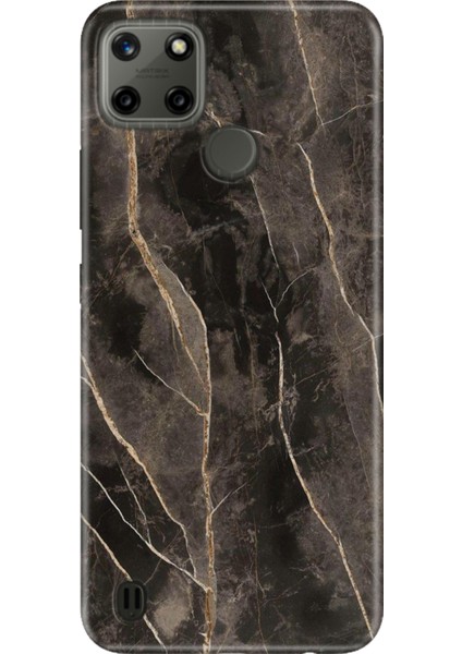 iPhone 7 Plus - 8 Plus Kılıf Desenli Baskılı Tpu Rubber Kapak Bloom Mermer