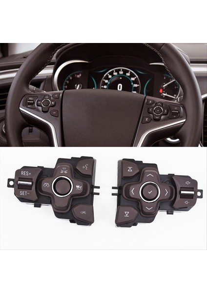 Buick Regal Lacrosse 2014-2016 Için Araç Direksiyon Simidi Ses Kontrolü Düğme Düğme Kontrol Anahtarı (Yurt Dışından) fiyatları