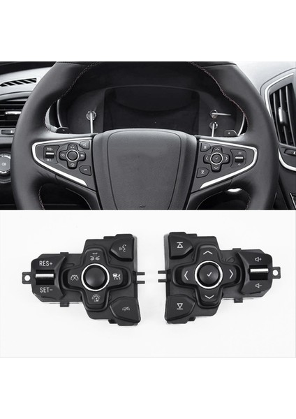 Buick Lacrosse Regal 2014-2016 Için Araç Direksiyon Simidi Ses Kontrolü Düğme Düğme Kontrol Anahtarı (Yurt Dışından) fiyatları