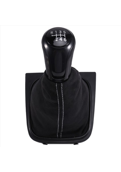 Scirocco Iıı Yedek Araba Iç Kısım Için Golf Için Golf Için 5 Mk5 Için 6 Hızlı Manuel Vites Vites Kol Düğmesi Botu (Yurt Dışından)