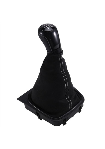 Scirocco Iıı Yedek Araba Iç Kısım Için Golf Için Golf Için 5 Mk5 Için 6 Hızlı Manuel Vites Vites Kol Düğmesi Botu (Yurt Dışından) fiyatları