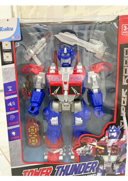 Uzaktan Kumandalı Dev Boy Optimus Prime Bumblebee Transformer Mermi ve Disk Atan Oyuncak Robotlar fırsatları