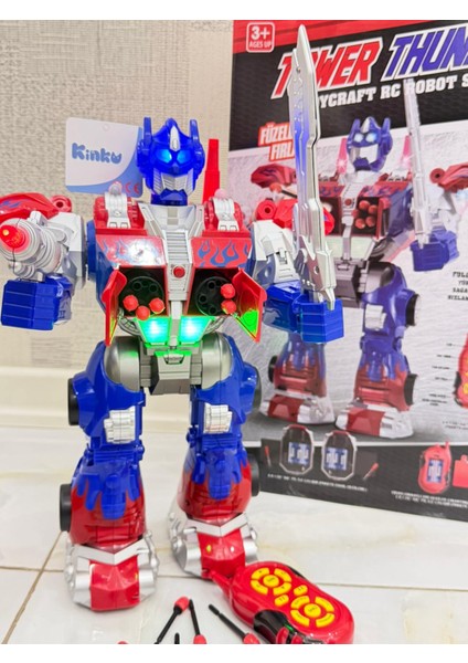 Uzaktan Kumandalı Dev Boy Optimus Prime Bumblebee Transformer Mermi ve Disk Atan Oyuncak Robotlar indirimleri