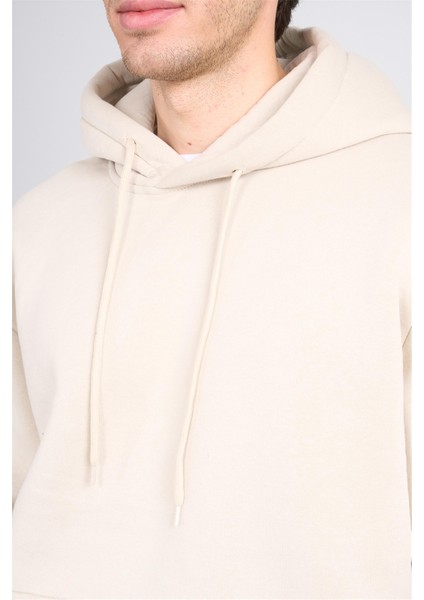 Çetinkaya Mentality 3035 3 Ip Kapşonlu Vizon Sweatshirt fırsatları