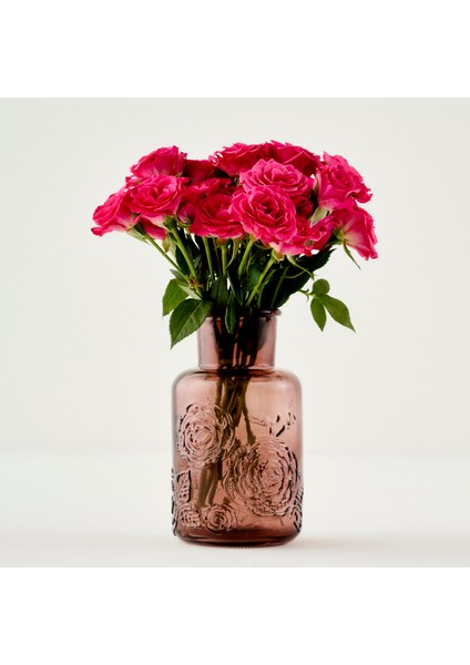 Verla Vazo Mürdüm (8X16 Cm)