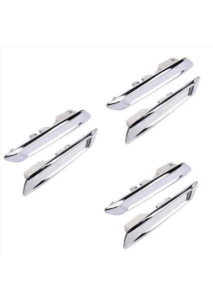 3x Araç Ön Sol ve Sağ Krom Çamurluk Trim Kalıp Bmw F10 F11 528I 535I 51137336645 51137336646 (Yurt Dışından)