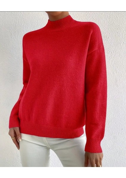 Kadın Uzun Kollu Balıkçı Yaka Triko Bluz modelleri