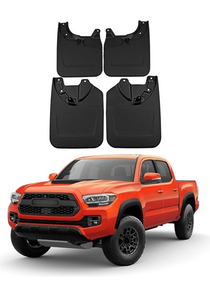 Toyota Tacoma Aksesuarları Için Araba Çamur Fleps 2021-2023 Çamurluk Çamurluk Çamur Koruma Flep Splash Flaps Aksesuarlar (Yurt Dışından) modelleri