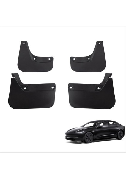 Tesla Model 3 Için Tekerlek Çamur Fleps Model 3 Yayla 2024 Sıçrama Muhafızları Çamurlar Ön Arka Çamurluk Yükseltme Tpe Mudguards Protector (Yurt Dışından) fiyatları
