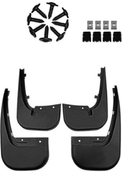 Mercedes Için Mudflap Benz Viano Vito 2005-2011 Çamurluk Çamur Fleps Guard Splash Flep Mudguard Aksesuarları (Yurt Dışından)