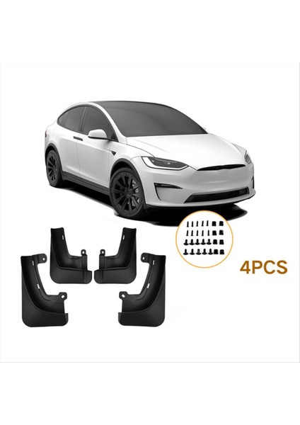 Araba Çamur Kanatları Çamurluklar Sıçrama Tesla Model x 2023 Araba Dekorasyon Aksesuarları Için Çamurluk Gider (Yurt Dışından) indirimleri