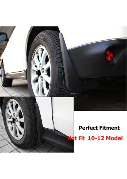 4pcs Araba Çamur Fleps Mitsubishi Asx Outlander Sport 2013-2015 Için Çamurlu Çamurluklar (Yurt Dışından) fırsatları