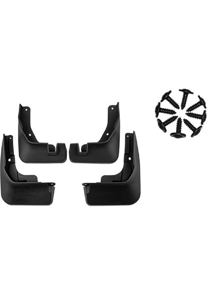 Toyota Wigo Agya 2023 Çamurluk Çamur Çamur Çamur Flap Guard Guard Sıçrama Çamurluk (Yurt Dışından)