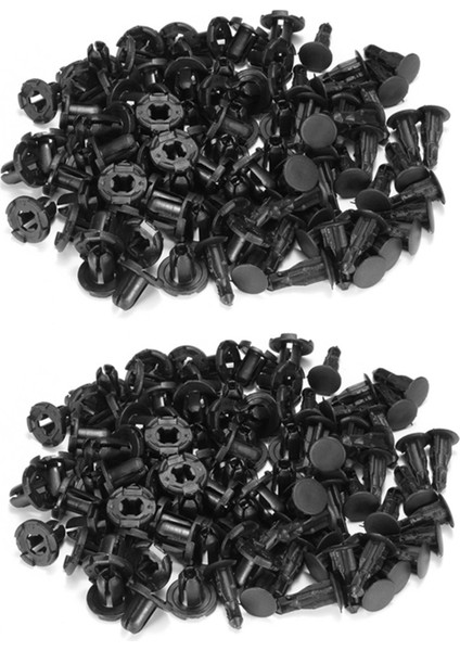 100X Tampon Çamurluk Perçin Push Klipsleri Mitsubishi Için Outlander (Yurt Dışından)