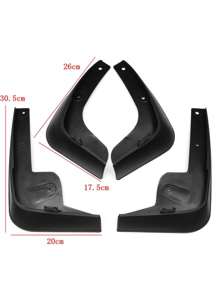 Nissan Tiida Versa Için Ön Arka Çamur Fleps C11 2007-2011 Hatchback Fender Splash Guard Mud Flep Araç Aksesuarları (Yurt Dışından) indirimleri